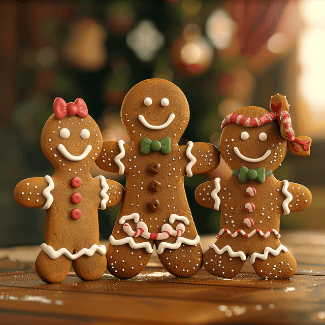 The Mischievous Gingerbread Siblings