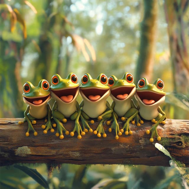 Five Little Speckled Frogs