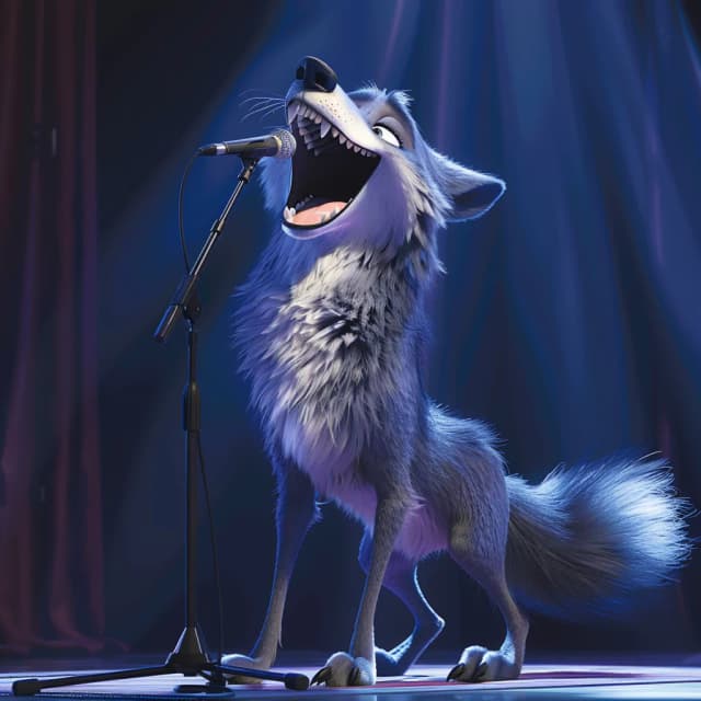 Wally the Singing Wolf
