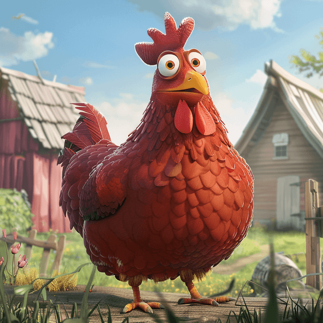 The little red hen - helping hands