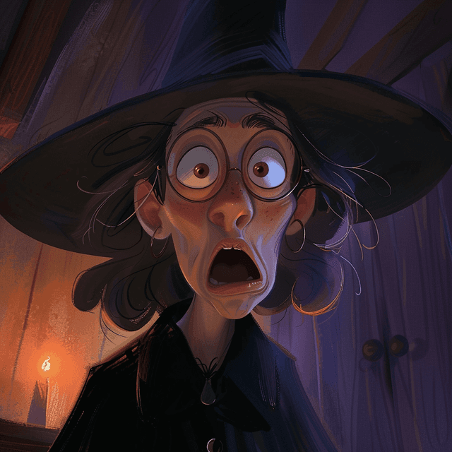 The witch who lost her laugh