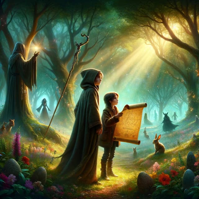 The Great Easter Egg Hunt in Enchanted Woods