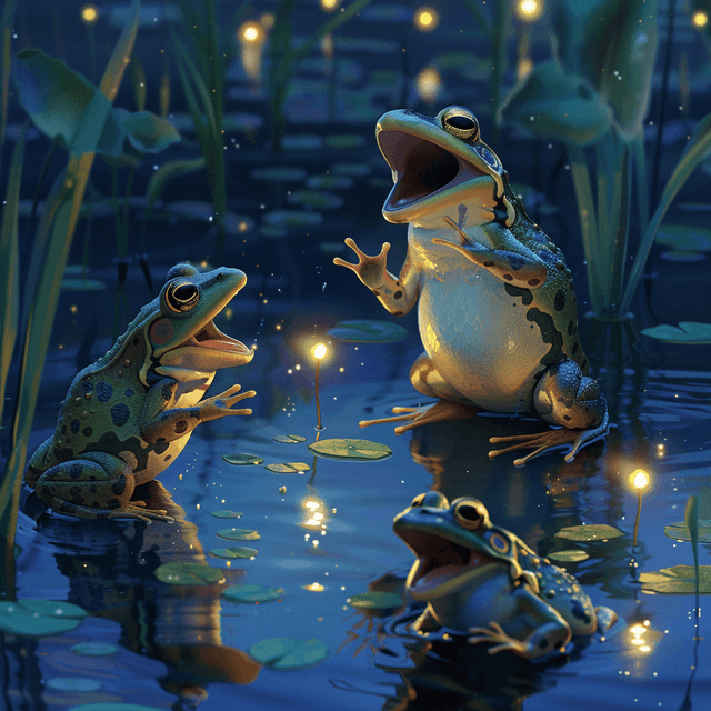 Moonlight Frogs