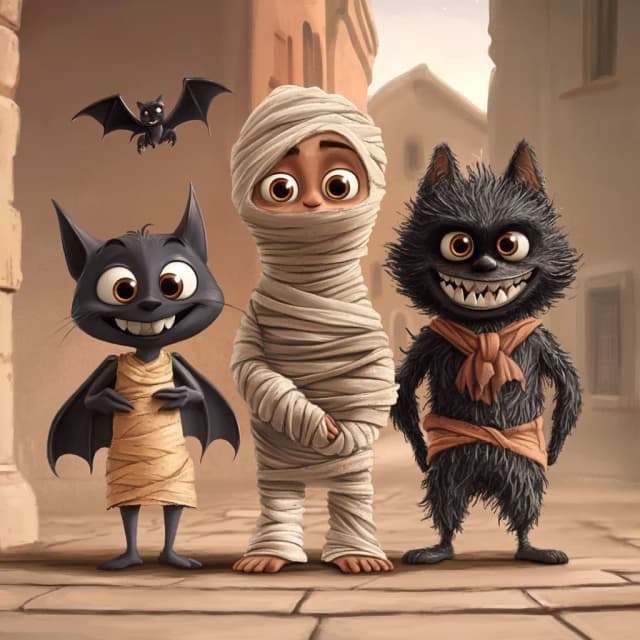 Trick or Treat - Monsters on the Street