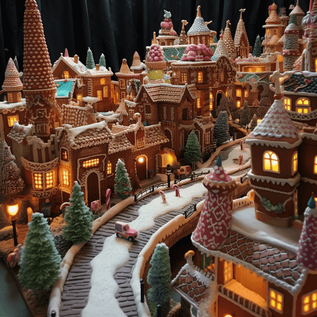 The Gingerbread Village