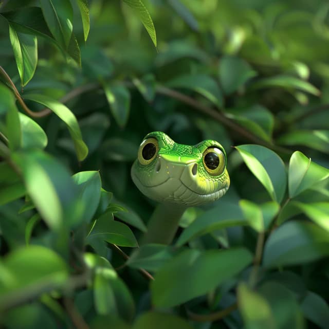 Sammy the Shy Snake