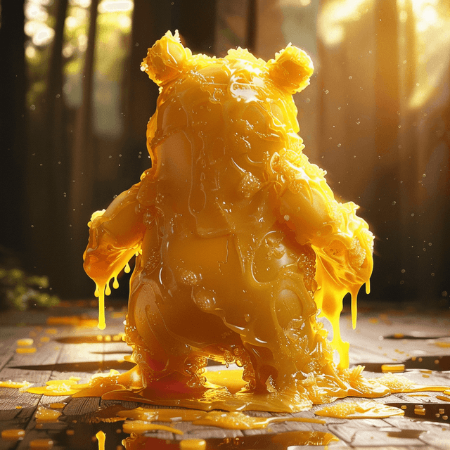 Winnie the pooh - Honeycomb caper