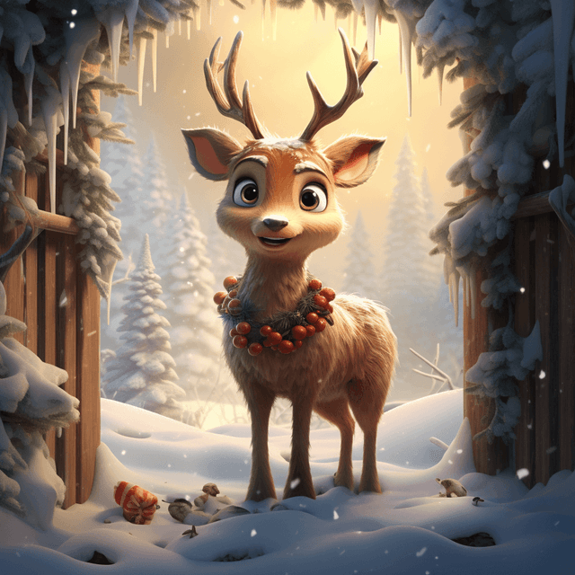 The Little Reindeer's Big Adventure