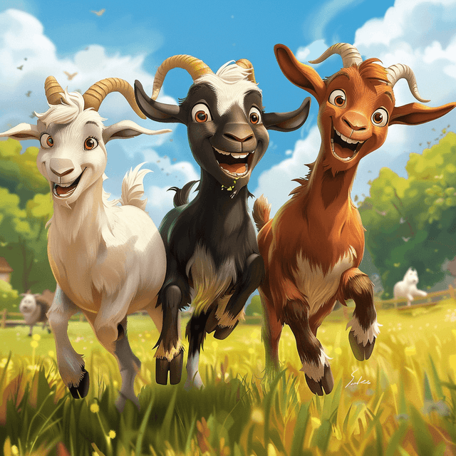 The Three Billy Goats Gruff