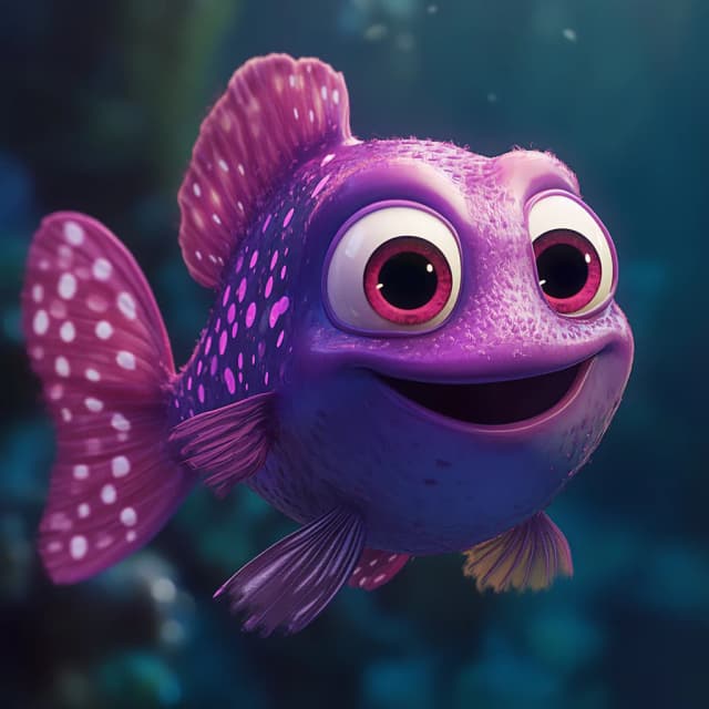 Franklin the Colorful Fish